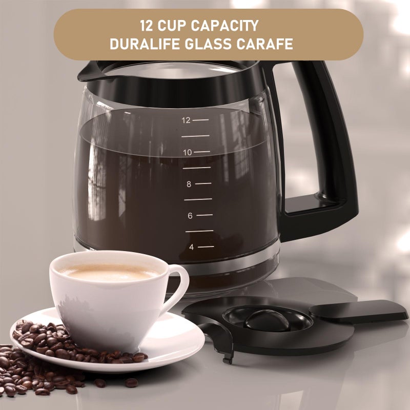 ماكينة صنع القهوة 12 كوب بديلة متوافقة مع ماكينة صنع القهوة كوزينارت DCC-1100BK DCC-1200 DCC-2650 CHW-12 CHW-12P1 DGB-400 DGB-550BK DGB-550BK1 DGB-625BC DGB-700BC SS-12 وSS-15 - Image 5